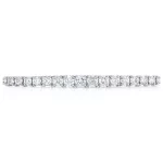 1.00ctw Round Brilliant Cut Diamond Bolo Bracelet, 14ct White Gold